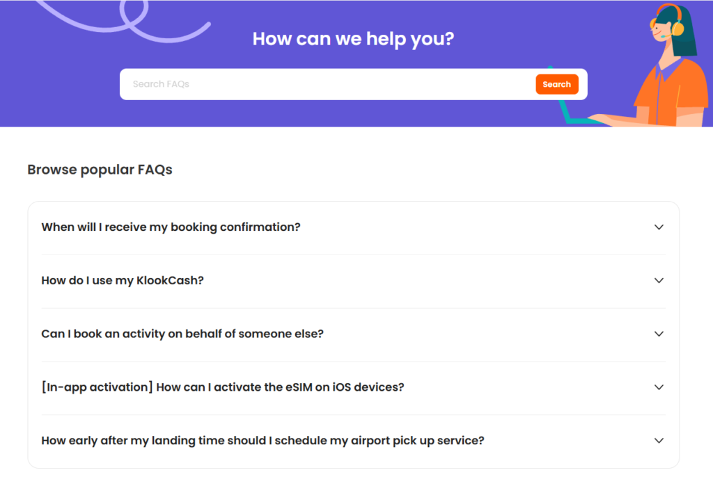 Klook Review 2025: Klook Support